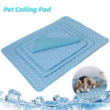 Load image into Gallery viewer, 1pc Cooling Pet Cushion Beds For Summer Cushions