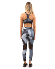 Load image into Gallery viewer, Bondi Set - Leggings & Sports Bra - Black/Grey