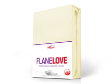 Load image into Gallery viewer, Flannel fitted sheet/140x200