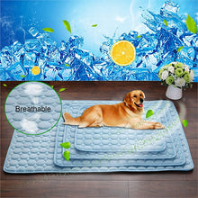 Load image into Gallery viewer, 1pc Cooling Pet Cushion Beds For  Summer  Cushions
