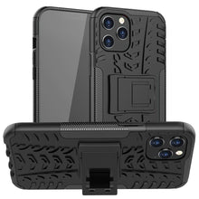 Load image into Gallery viewer, AMZER Hybrid Warrior Dual Layer Kickstand Case for Apple iPhone 12 Pro
