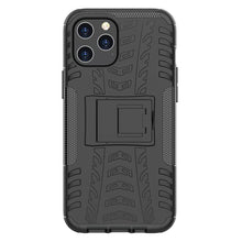 Load image into Gallery viewer, AMZER Hybrid Warrior Dual Layer Kickstand Case for Apple iPhone 12 Pro
