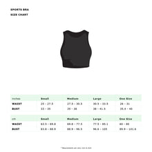 Load image into Gallery viewer, VIOLET CROPPED SPORTS BRA
