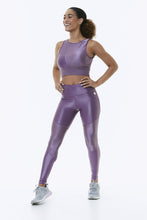 Load image into Gallery viewer, VIOLET CROPPED SPORTS BRA
