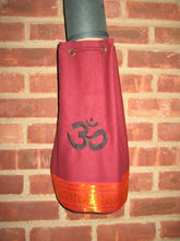 Load image into Gallery viewer, OMSutra Kids OM Yoga Mat Bag with Saree Lace
