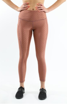 SALE! 50% OFF! Roma Activewear Leggings - Copper [MADE IN ITALY]