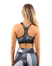 Load image into Gallery viewer, Bondi Set - Leggings &amp; Sports Bra - Black/Grey
