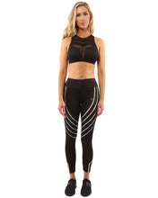 Load image into Gallery viewer, Laguna Set - Leggings &amp; Sports Bra - Black
