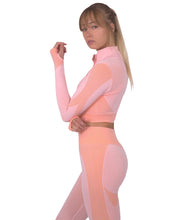 Load image into Gallery viewer, Trois Seamless Sports Jacket - Pink
