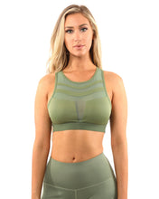 Load image into Gallery viewer, Huntington Set - Leggings &amp; Sports Bra - Olive Green
