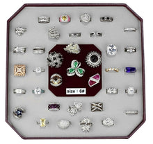 Load image into Gallery viewer, VK-004-SIZE6 - Assorted Brass Ring with Assorted  in Assorted
